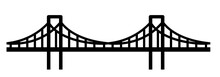 Simple Seamless Bridge Illustration. (png)