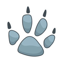  Footprints Animal Sticker