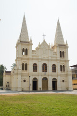 Santa Cruz Basilica or Roman Catholic Diocese of Cochin church located in Fort Kochi in Cochin, India