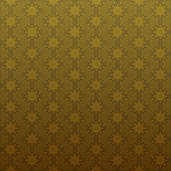 Wall Mural - Background with decorative traditional floral ornament