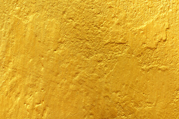 Wall Mural - Golden surface that is severely weathered and peeling