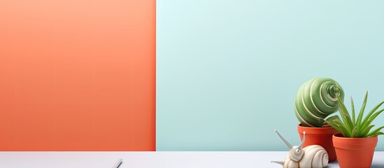 Fototapete - Cute stationery that includes copy space.