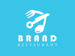 Food Anchor Logo design concept
