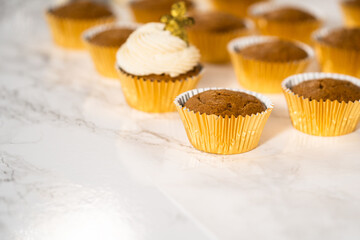 Poster - Gingerbread cupcakes