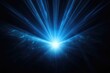 © itchaznong - Abstract Lens flare light effects on black black background for design. Generative AI