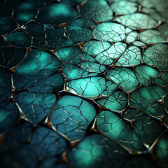 Wall Mural - Abstract cracked background