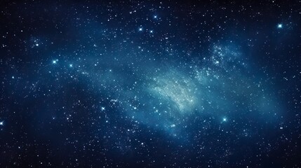 Wall Mural - Milky Way Galaxy with stars and space dusts during starry night. soft focus and noise due to long expose.
