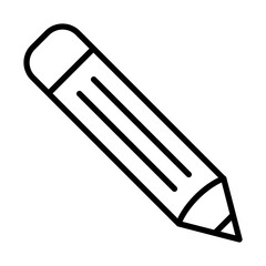 Poster - Pencil Icon Design