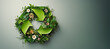 © Day Of Victory Stu. - background, forest, earth, eco, environmental, sustainable, recycle, planet, landscape, nature, renewable. eco forest and environmental background image put in recycle icon embracing sustainable.