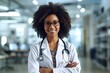 Afro american female doctor