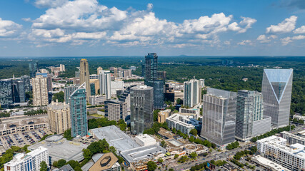 Wall Mural - City Skyline View