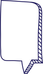 Aufkleber - Vector speech bubble icon