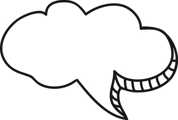 Aufkleber - Vector speech bubble icon