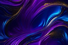 Abstract Background With Blue And Purple 
Created Using Generative AI Tools
