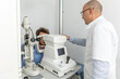 Eye exam and vision testing