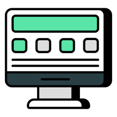        A premium download vector of web design 