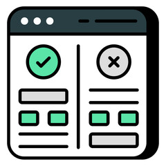        A premium download vector of web design 