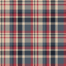 Seamless Pattern Of Scottish Tartan Plaid. Repeatable Background With Check Fabric Texture. Vector Backdrop Striped Textile Print.