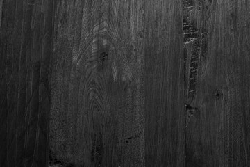 Poster - black wood texture background wooden dark