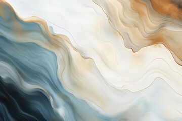 Fototapete - Abstract background art. Elegant marble. Beautiful illustration picture. Generative AI