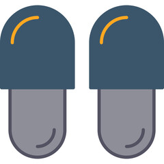 Wall Mural - Slipper Icon