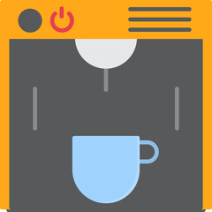 Wall Mural - Coffe Maker Icon