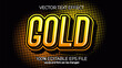 © soulgie - Gold editable text effect style, EPS editable text effect