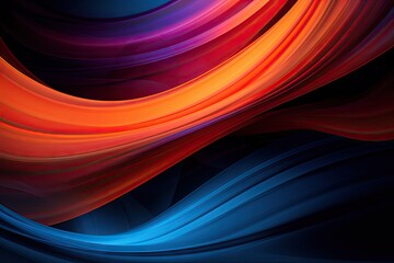 Poster - vibrant colorful texture. modern background with bright splash and flow. digital art in blue and bla