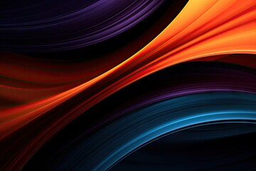 Poster - vibrant colorful texture. modern background with bright splash and flow. digital art in blue and bla