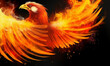 phoenix fire bird. Generative AI