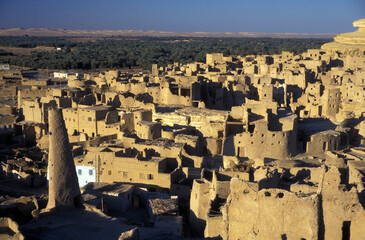 Poster - AFRICA EGYPT SAHARA SIWA VILLAGE