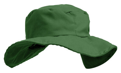 Green bucket hat. Adventure, PNG transparent