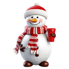 3d snowman