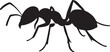 © Big Dream - ant vector silhouette illustration