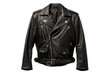 © Roland - black leather jacket on white background