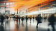 © M.Gierczyk - Busy Airport Terminal Long Exposure