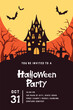 Halloween Invite - Haunted House