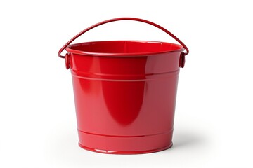 Aufkleber - bucket insulated on white background.