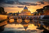 Fototapeta Londyn - Vatican City in Rome Italy travel destination picture