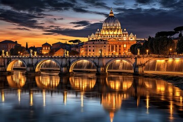 Wall Mural - Vatican City in Rome Italy travel destination picture