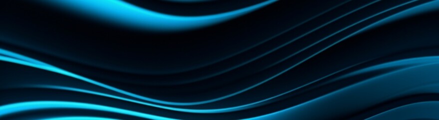 abstract blue and black background. generative ai