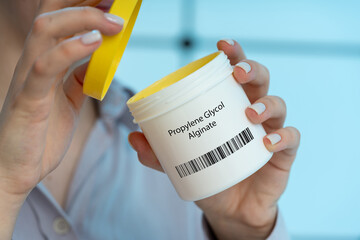 Poster - Propylene Glycol Alginate worst reputation food additives