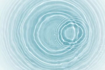 blue water with ripples on the surface. defocus blurred transparent blue colored clear calm water su