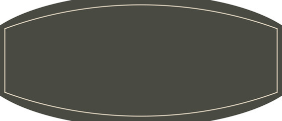 Aufkleber - Vector blank frame and label grey color