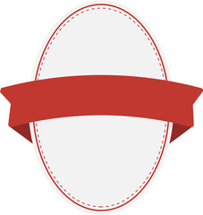 Aufkleber - Vector Ribbon banner and label tag
