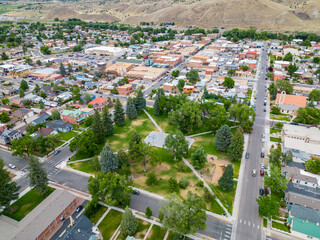 Wall Mural - Aerial photo Alpine Park Salida Colorado