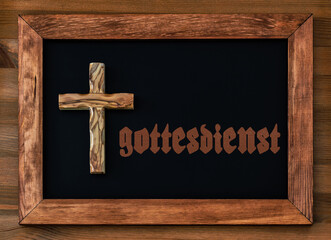 Wall Mural - Gottesdienst