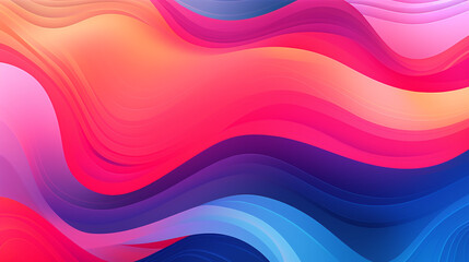 Poster - abstract background for a website landing page, using vibrant colors and dynamic shapes