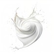 © DenisNata - Milk or white liquid splash isolated on white background
