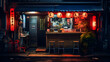 restaurant de ramen japonais traditionnel, cuisine de rue